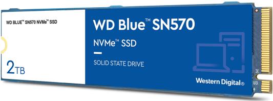 Твердотельный накопитель SSD M.2 2 Tb Western Digital WDS200T3B0C Read 3500Mb/s Write 3500Mb/s 3D NAND