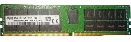 Модуль памяти DDR4 DIMM 64Гб 2933MHz ECC Registered  2Rx4 CL21, Hynix Original, Bulk
