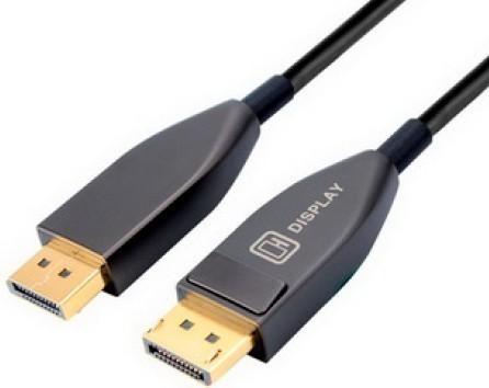 Кабель DisplayPort 15м VCOM Telecom D3751-15M круглый черный