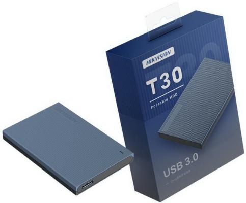 Внешний жесткий диск 2.5" 1 Tb USB3.1 Gen1 Hikvision T30 синий