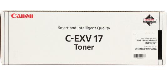Тонер-картридж Canon iR C4080i/4580i С-EXV17/GPR-21 black (туба 540г) ELP Imaging®