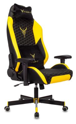 Кресло для геймеров Knight Neon чёрный жёлтый