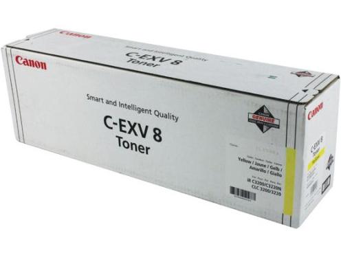 Тонер-картридж Canon iR C3200N/CLC2620 C-EXV8/GPR-11 yellow (туба 470г) Katun