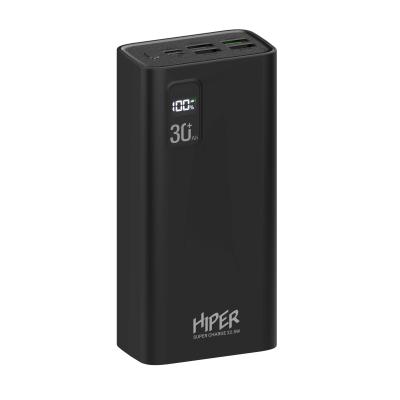 Мобильный аккумулятор Hiper FAST 30000 30000mAh 5A QC PD 5xUSB черный (FAST 30000 BLACK)