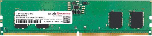 Модуль памяти Transcend 8GB U-DIMM DDR5, 4800МГц, 1Rx8 CL40 1.1V
