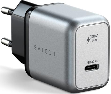 Зарядное устройство Satechi ST-UC30WCM-EU USB-C 3 А серый