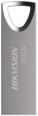32GB Hikvision M200 USB Flash [HS-USB-M200/32G] USB 2.0, 20/10, Silver, Metal case, RTL (656881)