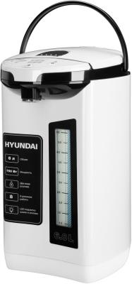 Термопот Hyundai HYTP-4850 750 Вт белый чёрный 6 л металл/пластик