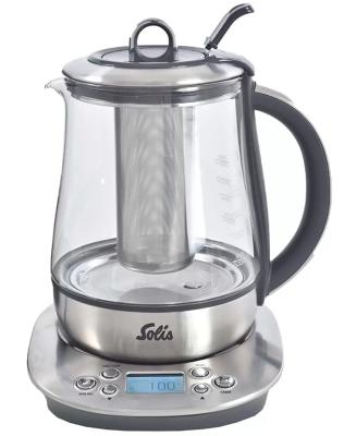 Чайник заварочный Solis Tea Kettle Digital 1400 Вт прозрачный 1.2 л металл/стекло
