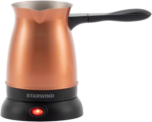 Кофеварка StarWind STG6055 черный медный