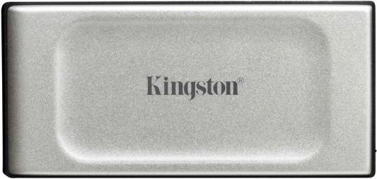 Внешний SSD диск 1.8" 4 Tb USB Type-C Kingston SXS2000 серебристый