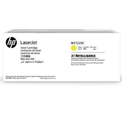 Контрактный картридж HP 212X лазерный увеличенной емкости желтый (10000 стр)
