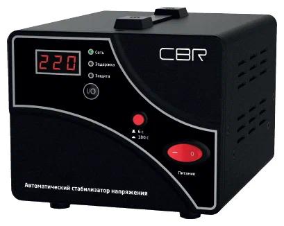 Стабилизатор напряжения CBR CVR 0207 1.2 м 2 розетки