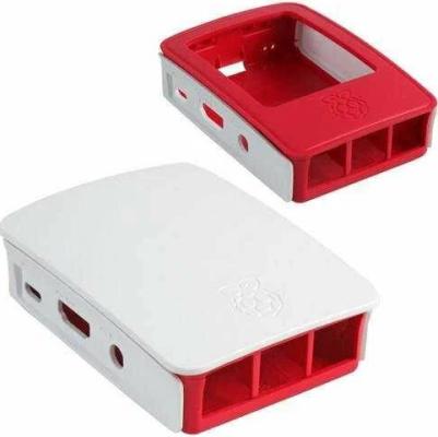 RA129   Корпус ACD Red+White ABS Plastic case for Raspberry Pi 3 B/B+ (аналог арт.54201)(RASP1952) RA129   Корпус ACD Red+White ABS Plastic case for Raspberry Pi 3 B/B+ (494156)