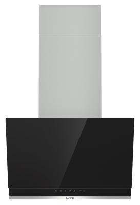 Вытяжка наклонная Gorenje WHI649X21P черный/нержавеющая сталь