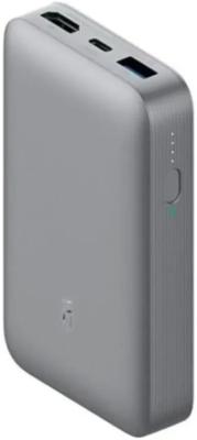 Внешний аккумулятор Power Bank 10000 мАч Xiaomi ZMKQB816 серый