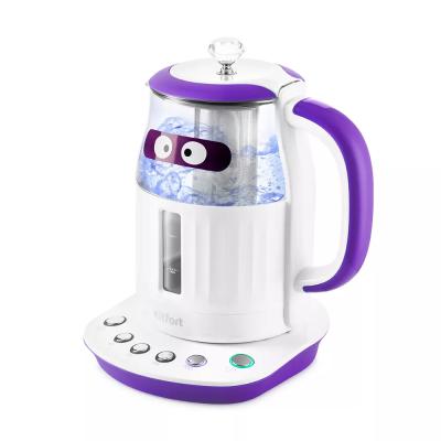 Чайник электрический Kitfort КТ-6129-1 1.5л. 2200Вт фиолетовый