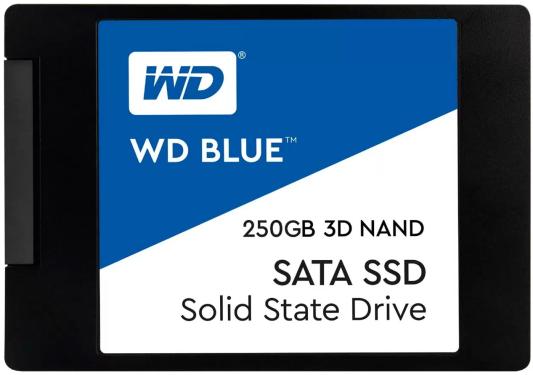 Твердотельный накопитель SSD 2.5" 250 Gb Western Digital WDS250G3B0A Read 550Mb/s Write 525Mb/s 3D NAND TLC