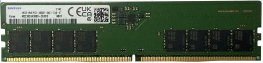 Оперативная память для компьютера 32Gb (1x32Gb) PC5-38400 4800MHz DDR5 DIMM CL40 Samsung M323R4GA3BB0-CQKOD M323R4GA3BB0-CQKOD