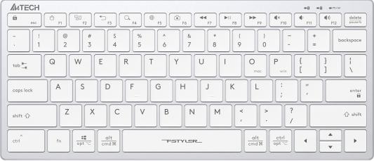 Клавиатура проводная A4TECH Fstyler FX51 USB белый