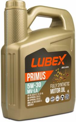 L034-1319-0404 LUBEX Синт. мот.масло PRIMUS MV-LA 5W-30 SN C2/C3 (4л)
