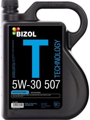 85821 BIZOL НС-синт. мот.масло Technology 5W-30 507 SM C3 (5л)