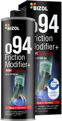 8102 BIZOL Антифрикционная присадка в моторное масло Friction Modifier+ o94 (0,25л)