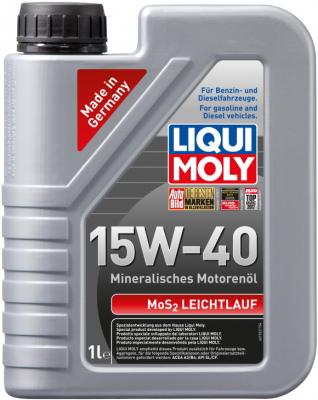 2570 LiquiMoly Мин. мот.масло MoS2 Leichtlauf 15W-40 (1л)