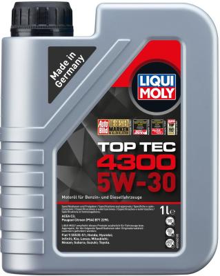 2323 LiquiMoly НС-синт. мот.масло Top Tec 4300 5W-30 C2 (1л)