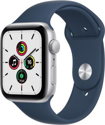 Смарт-часы Apple Watch SE A2352 44мм OLED LTPO серебристый (MKQ43LL/A)
