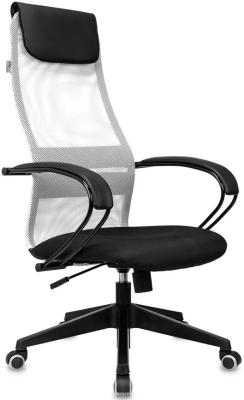 Кресло руководителя Бюрократ CH-607 светло-серый