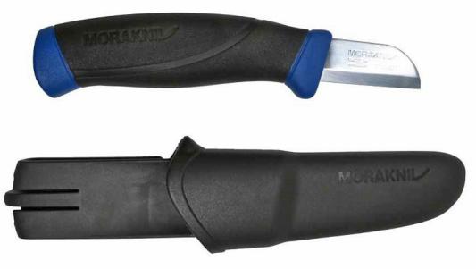 Нож перочинный Morakniv Service (12798) 160мм черный/синий