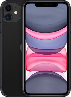 Смартфон Apple iPhone 11 64 Gb черный MHDA3ZD/A