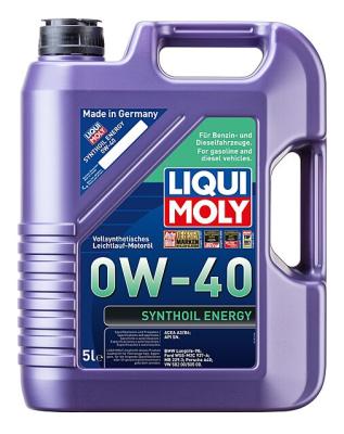 9515 LiquiMoly Синт. мот.масло Synthoil Energy 0W-40 SN A3/B4 (5л)
