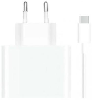 Сетевое зарядное устройство Xiaomi 67W Charging Combo USB-C белый