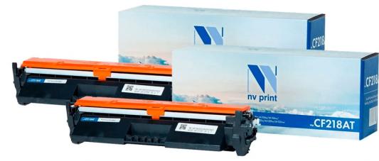 Набор картриджей NV-Print NV-CF218AT-SET2 для LaserJet Pro M132a/ M132fn/ M132fw/ M132nw/ M104a/ M104w 1400стр Черный