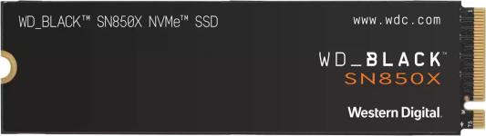 Твердотельный накопитель SSD M.2 1 Tb Western Digital SN850X Read 7300Mb/s Write 6300Mb/s 3D NAND TLC WDS100T2X0E