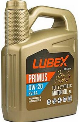 L034-1620-0405 LUBEX Синт-ое мот.масло PRIMUS SV-LA 0W-20 (5л)