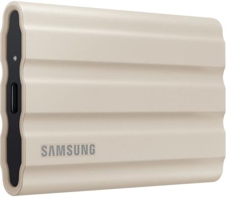 Внешний SSD диск 1.8" 1 Tb USB Type-C Samsung T7 Shield белый