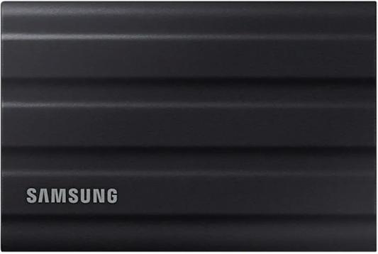 Внешний SSD диск 1.8" 2 Tb USB Type-C Samsung T7 Shield черный MU-PE2T0S/WW