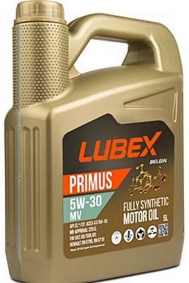 L034-1324-0405 LUBEX Синт. мот.масло PRIMUS MV 5W-30 CF/SL A3/B4 (5л)