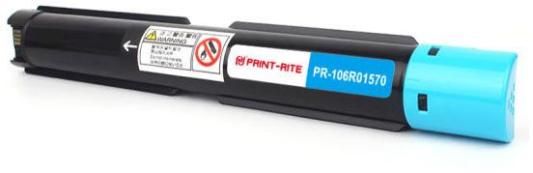 Картридж Print-Rite PR-106R01570 для Phaser 7800 17200стр Голубой