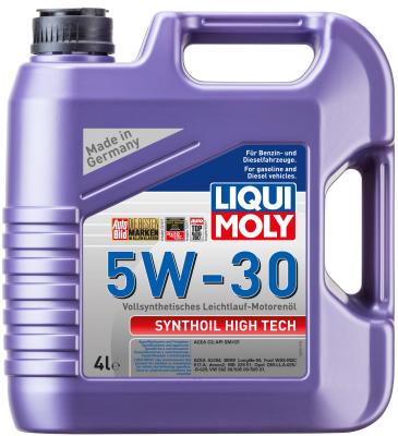 Cинтетическое моторное масло LiquiMoly Synthoil High Tech 5W30 4 л
