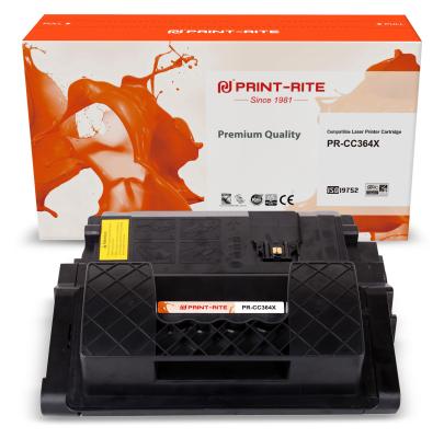 Картридж Print-Rite PR-CC364X для LJ P4015/P4515 24000стр Черный