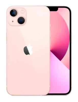 Смартфон Apple A2482 iPhone 13 128Gb 4Gb розовый моноблок 3G 4G 6.1" 1170x2532 iPhone iOS 15 12Mpix 802.11 a/b/g/n/ac/ax NFC GPS GSM900/1800 GSM1900 TouchSc Ptotect