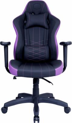 Кресло для геймеров Cooler Master Caliber E1 Gaming чёрный фиолетовый