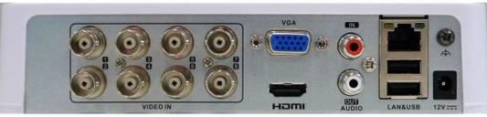 Регистратор 8CH HD-TVI TURBO HD DS-H108UA(B) HIWATCH