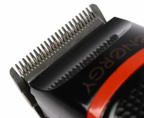 Машинка для стрижки волос Energy EN-735 чёрный оранжевый