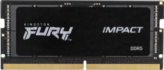 Оперативная память для ноутбука 32Gb (1x32Gb) PC5-38400 4800MHz DDR5 SO-DIMM Unbuffered CL38 Kingston FURY Impact KF548S38IB-32