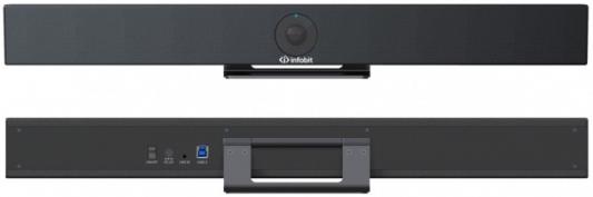 Саундбар со встроенной камерой Infobit [iCam VB30] AV VB30 USB, max. 120° ultra-wide capture, 4K video. Speaker Tracking and Auto Framing.